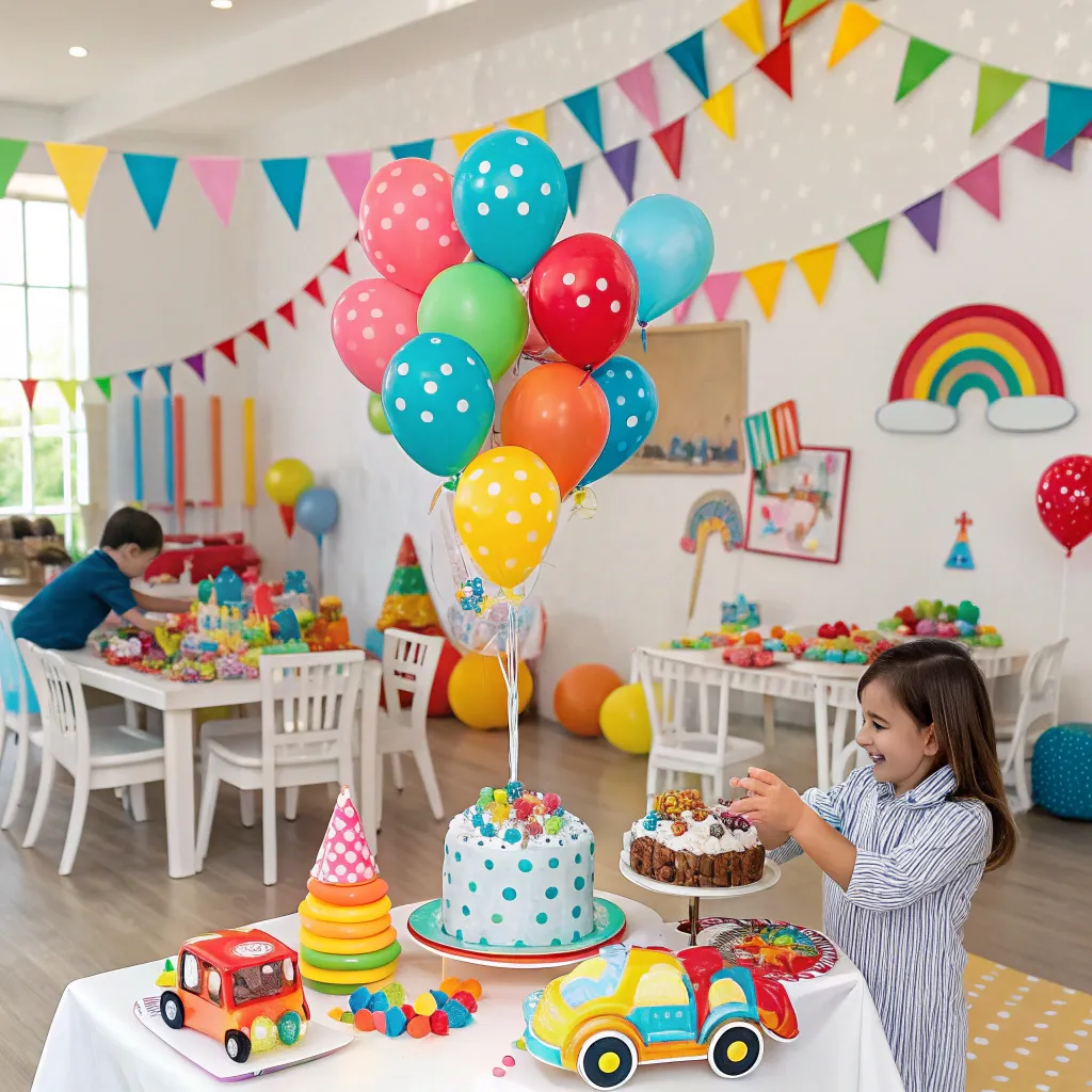 Colorful Kids Party Themes